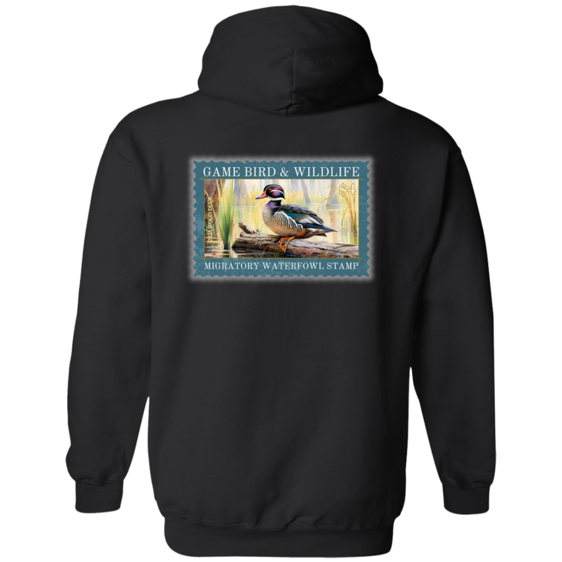 Wood Duck Migratory Waterfowl Stamp Hoodie
