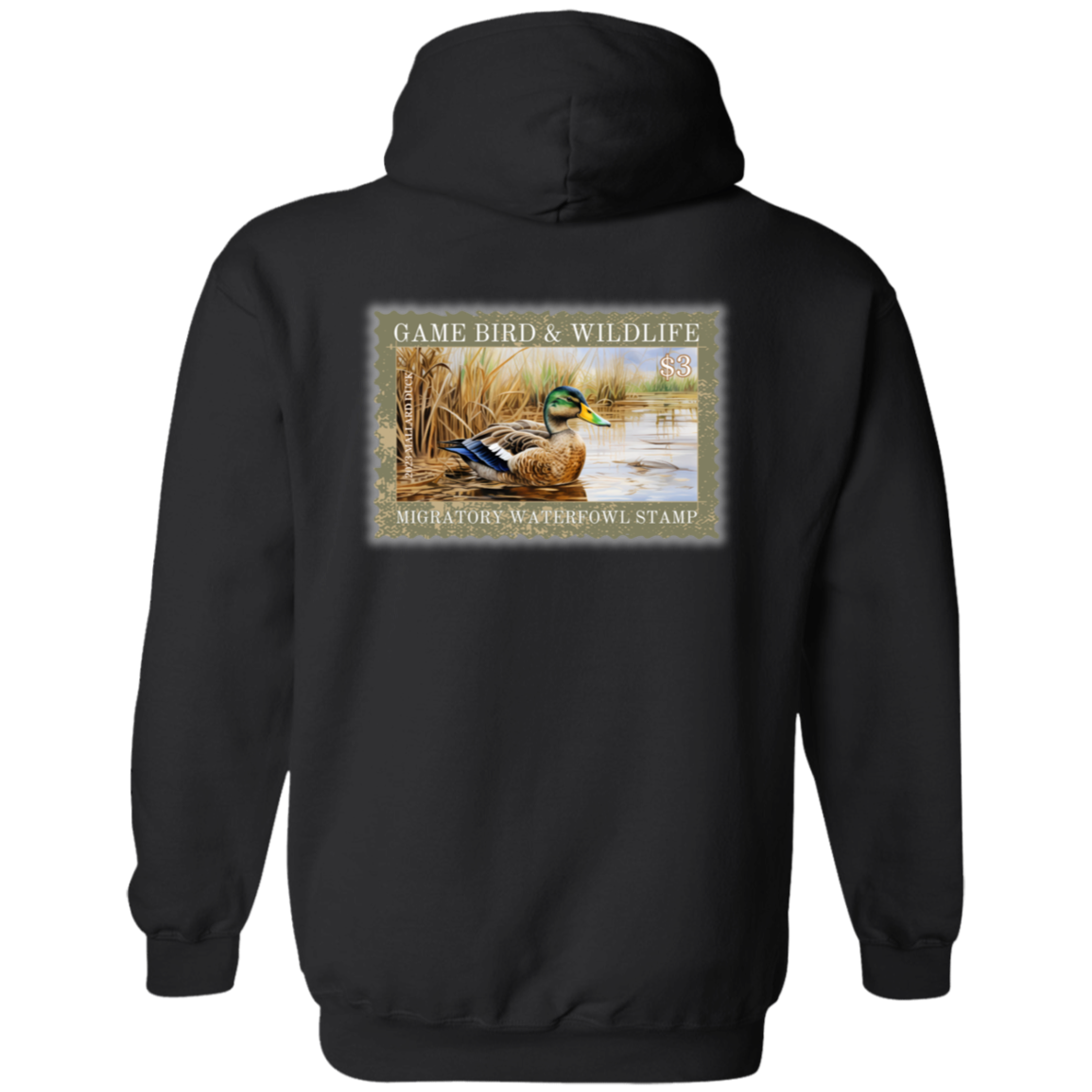 $3 Mallard Duck Migratory Waterfowl Stamp Hoodie