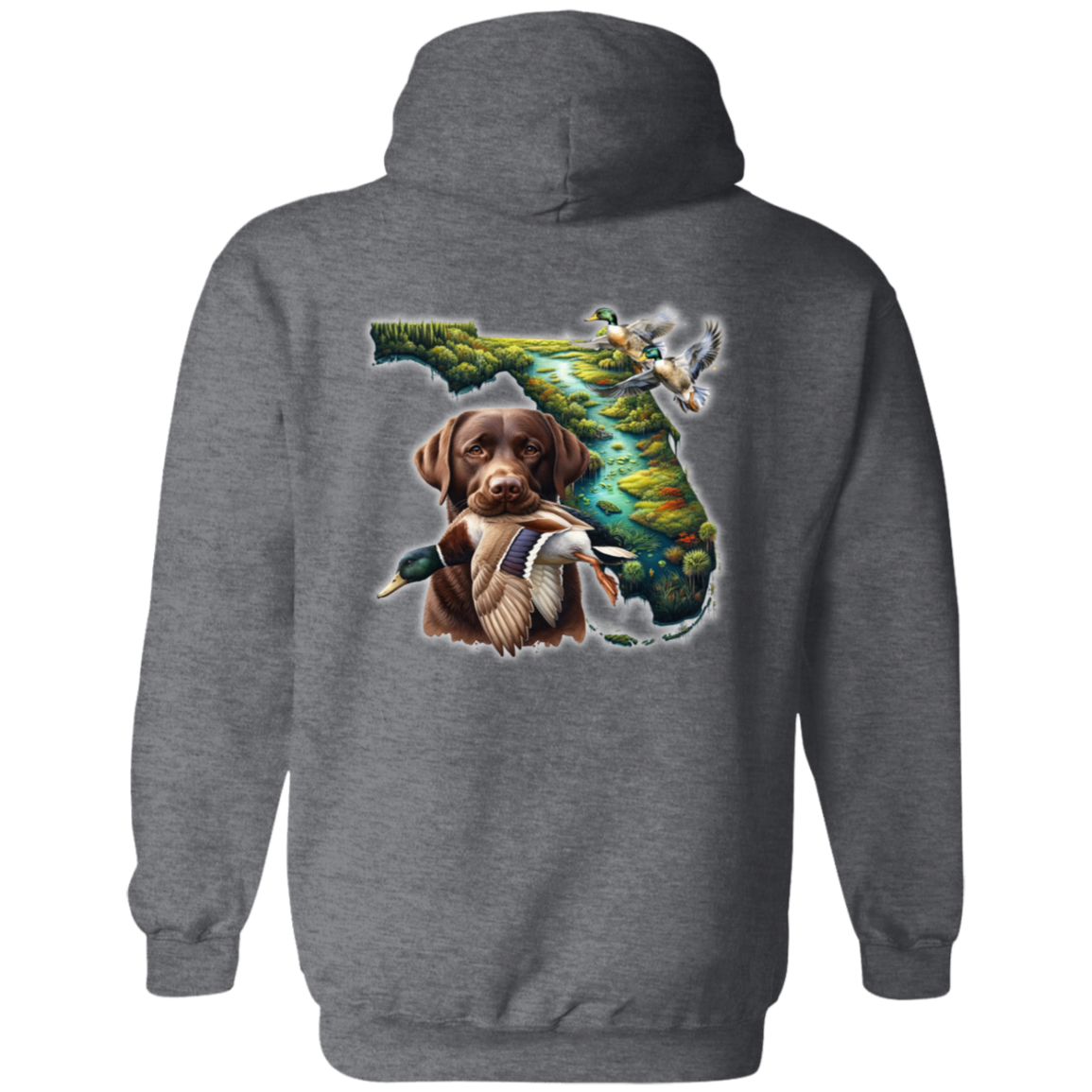 Florida Chocolate Labrador Hoodie