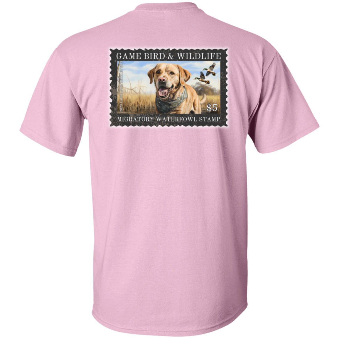 Labrador Retriever Mallard Duck Migratory Waterfowl Stamp Short Sleeve