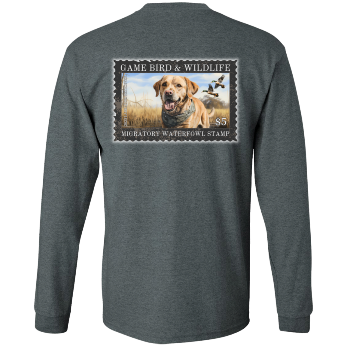 Labrador Retriever Mallard Duck Migratory Waterfowl Stamp Long Sleeve