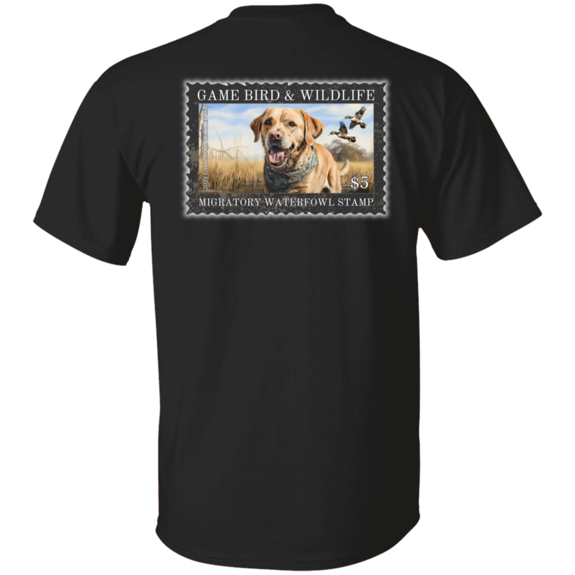 Labrador Retriever Mallard Duck Migratory Waterfowl Stamp Short Sleeve