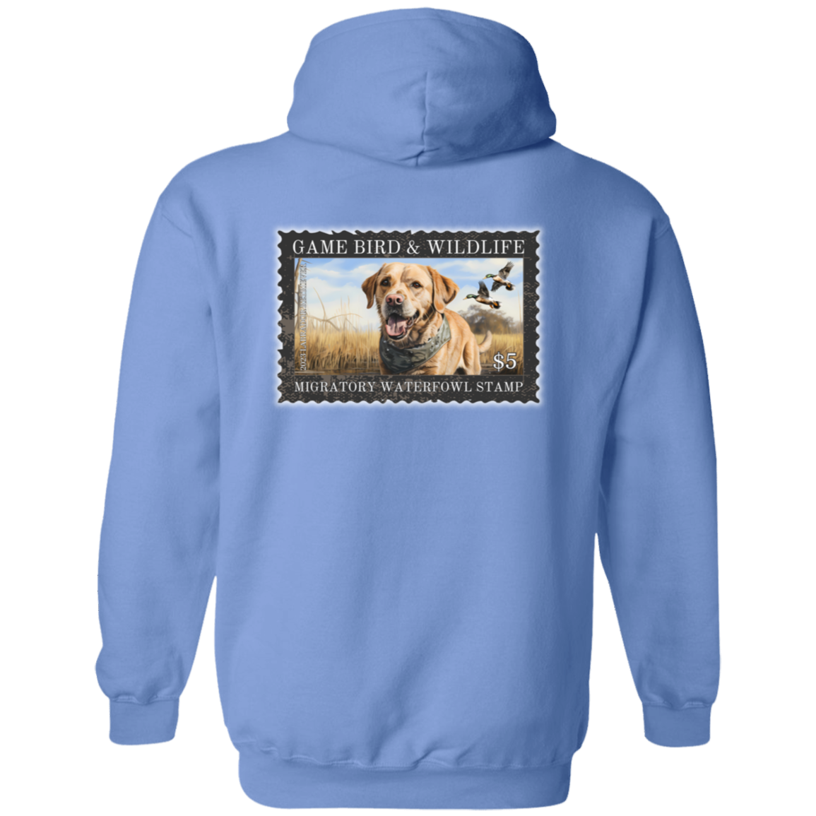 Labrador Retriever Mallard Duck Migratory Waterfowl Stamp Hoodie