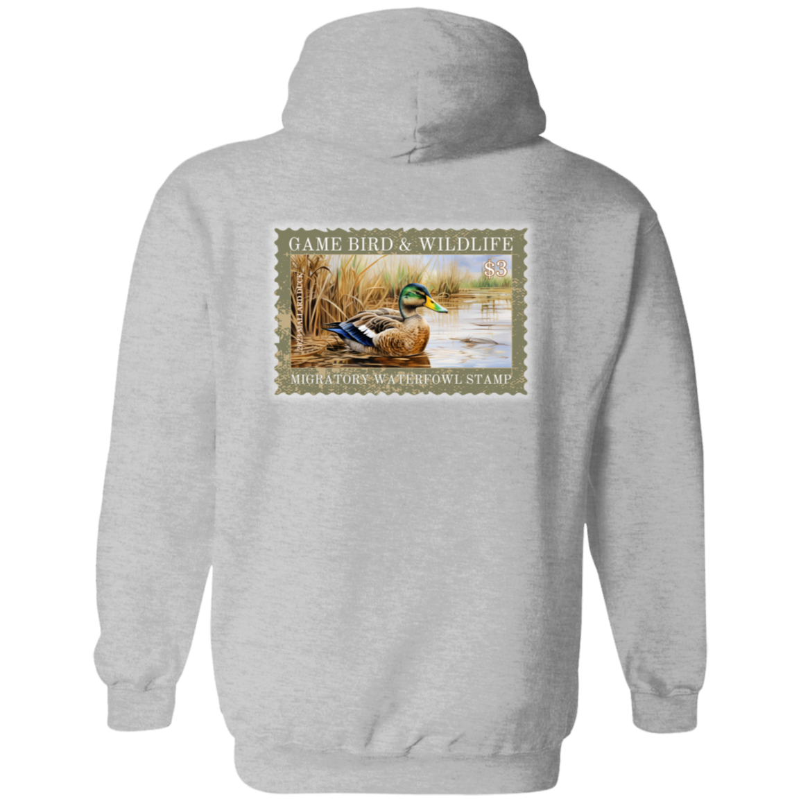 $3 Mallard Duck Migratory Waterfowl Stamp Hoodie