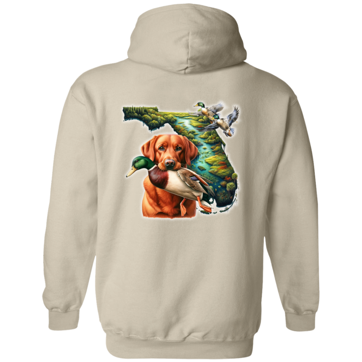 Florida Fox Red Labrador Hoodie