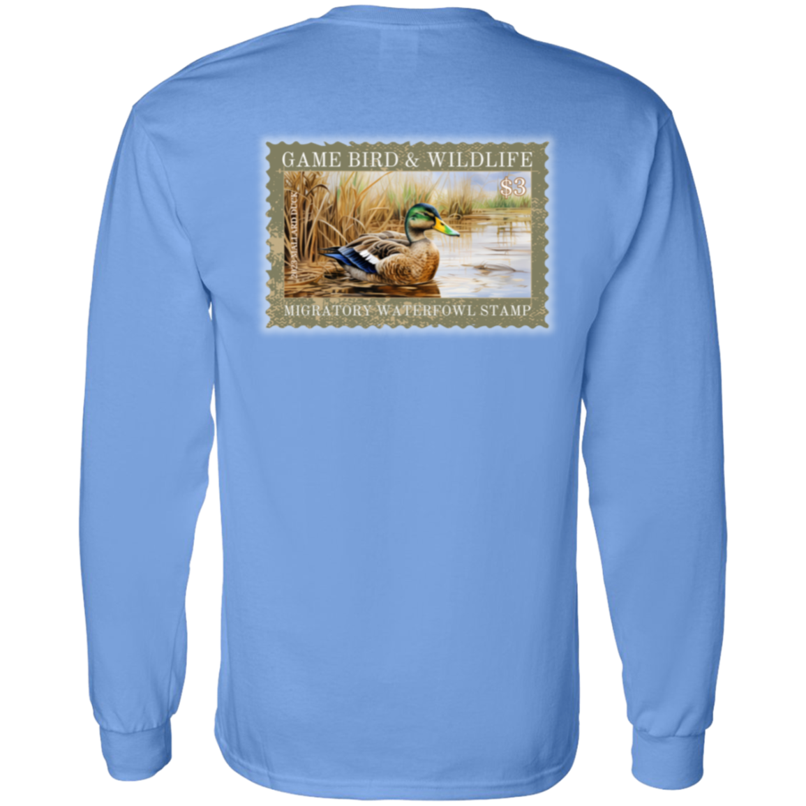 $3 Mallard Duck Migratory Waterfowl Stamp Long Sleeve