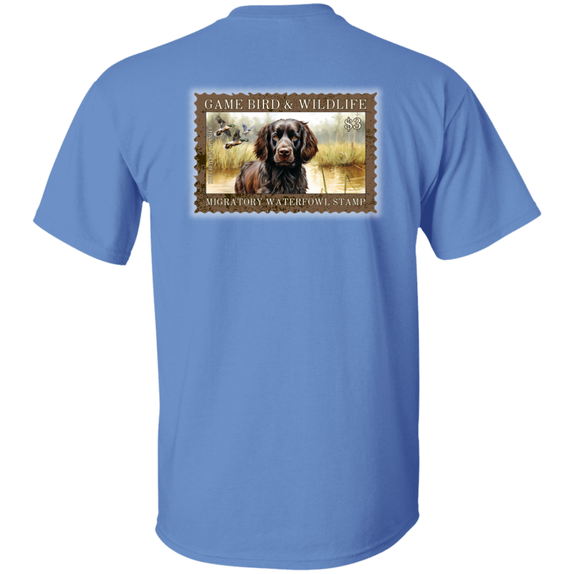 Boykin Spaniel Migratory Waterfowl Stamp Short Sleeve
