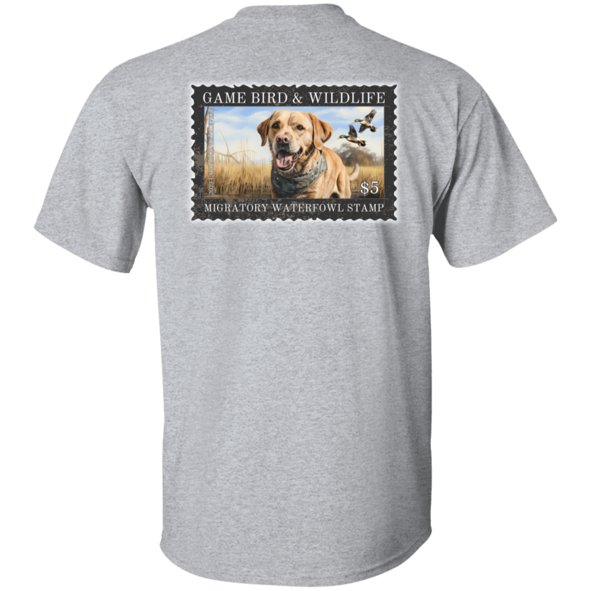 Labrador Retriever Mallard Duck Migratory Waterfowl Stamp Short Sleeve