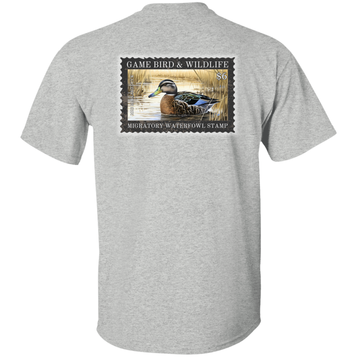 $6 Mallard Duck Migratory Waterfowl Stamp Short Sleeve