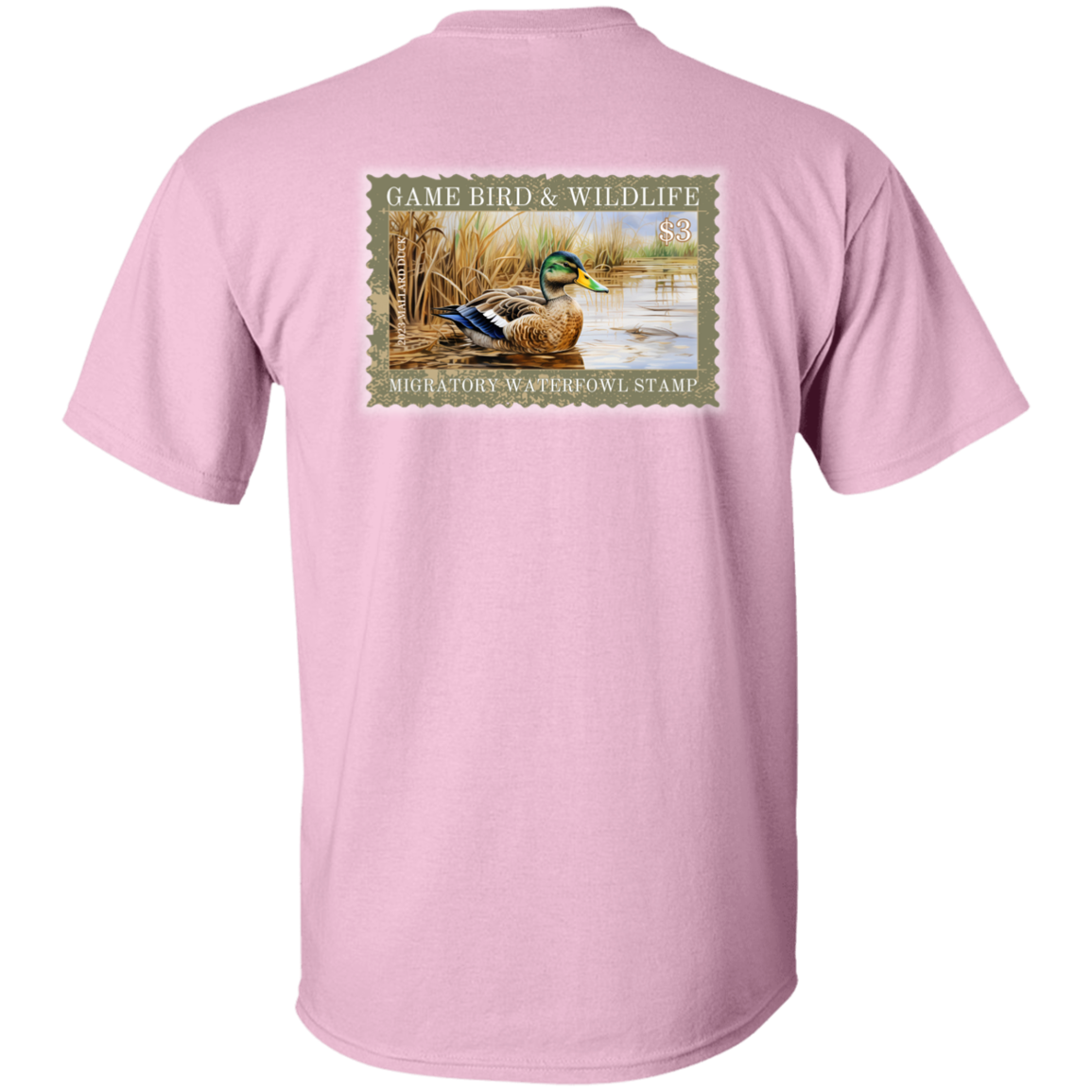 $3 Mallard Duck Migratory Waterfowl Stamp Short Sleeve