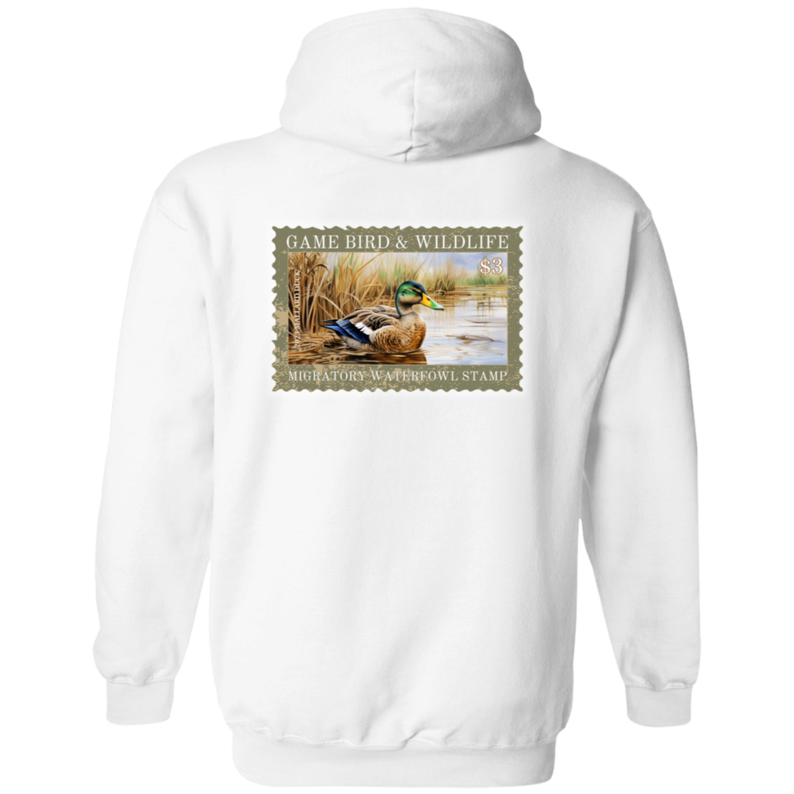$3 Mallard Duck Migratory Waterfowl Stamp Hoodie