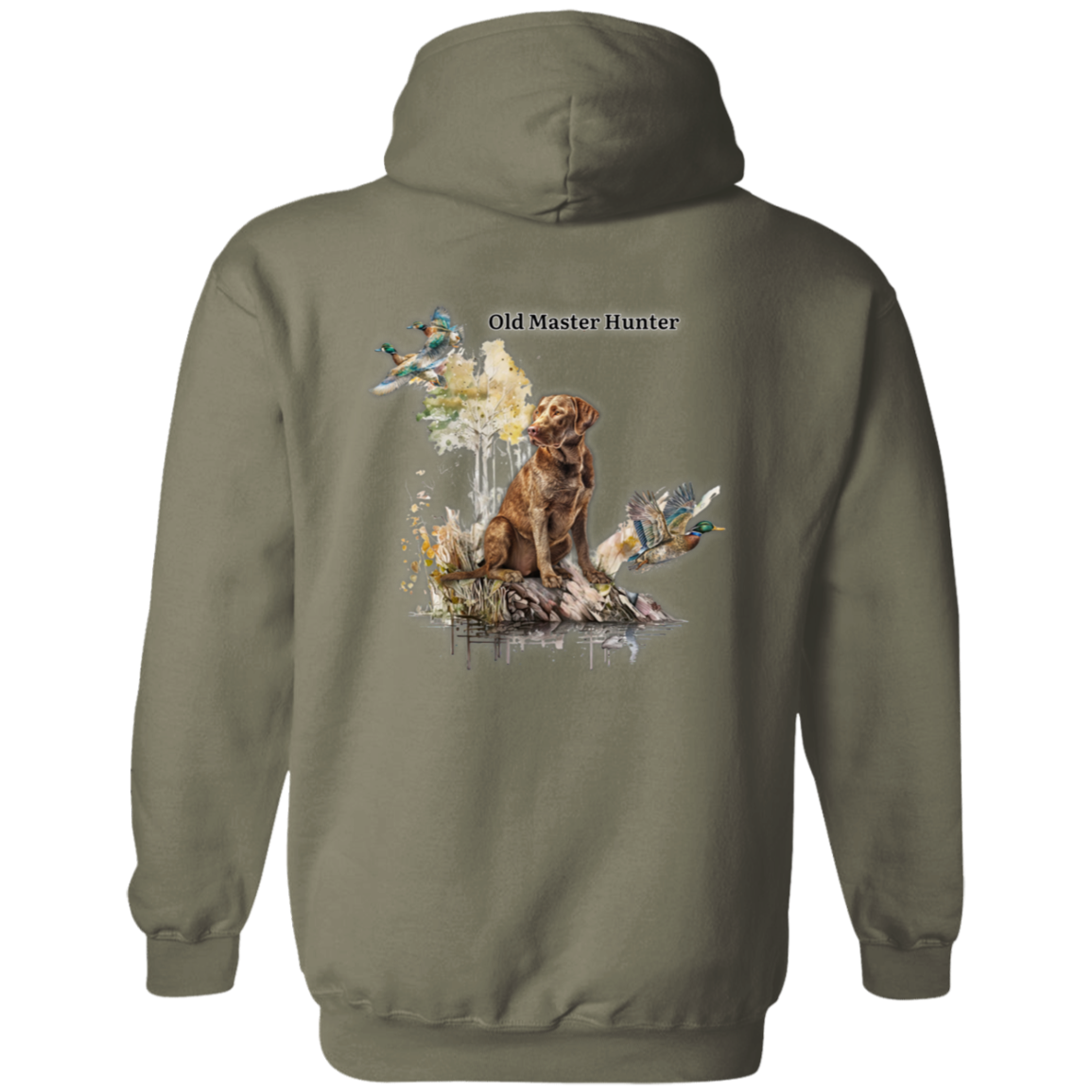 Chesapeake Bay Retriever Old Master Hunter Hoodie