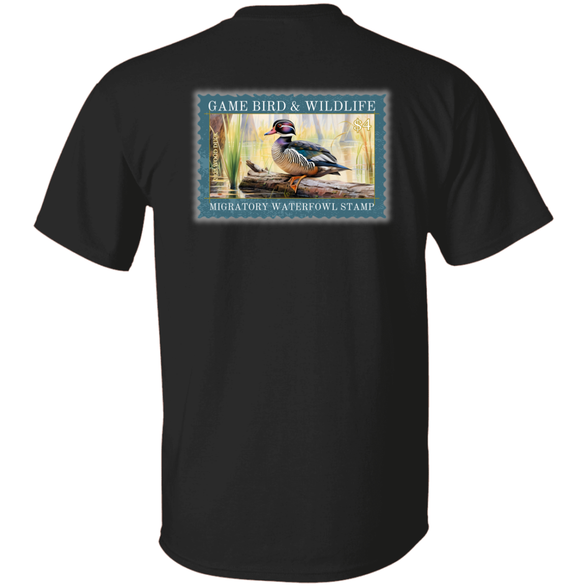 Wood Duck Migratory Waterfowl Stamp Short Sleeve