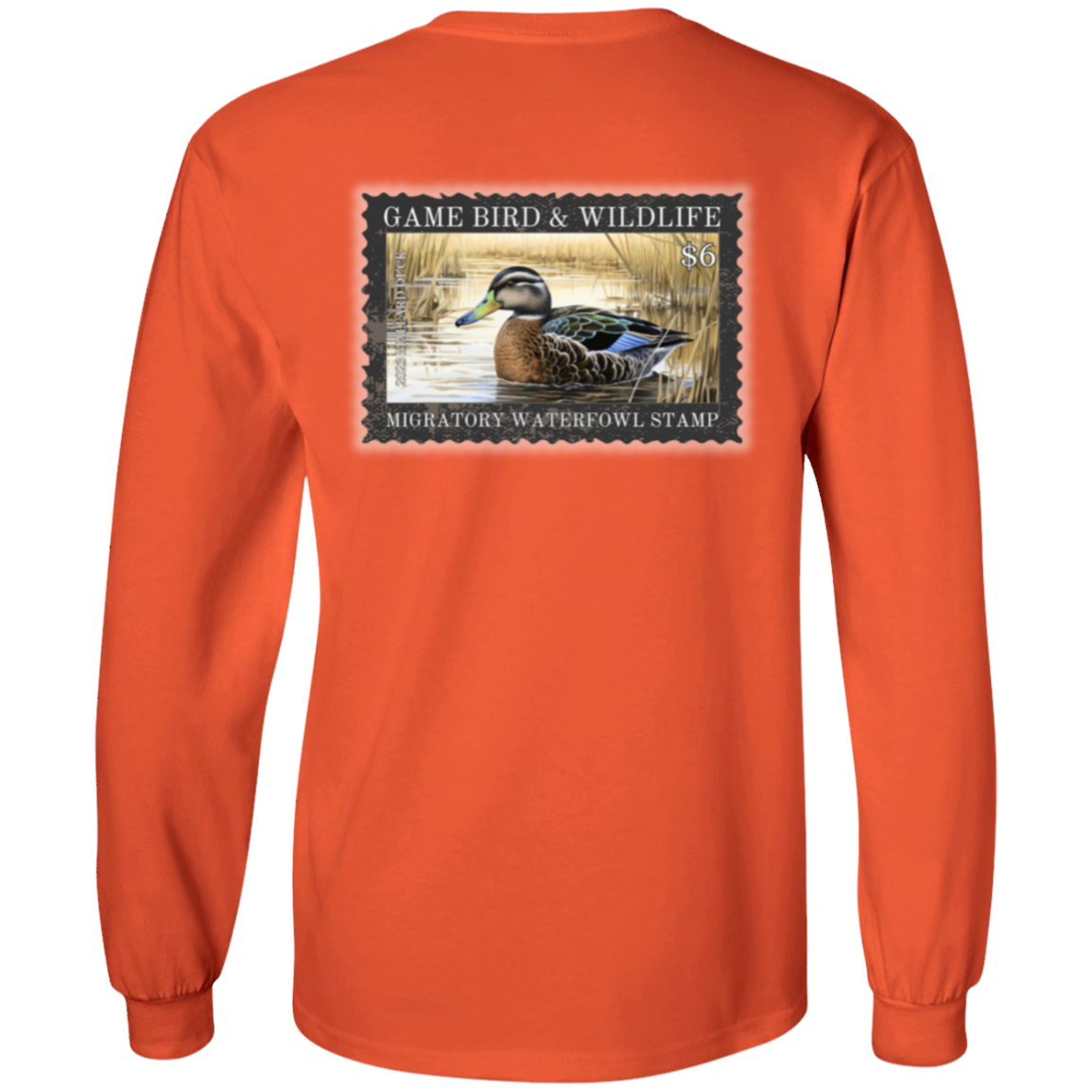 $6 Mallard Duck Migratory Waterfowl Stamp Long Sleeve