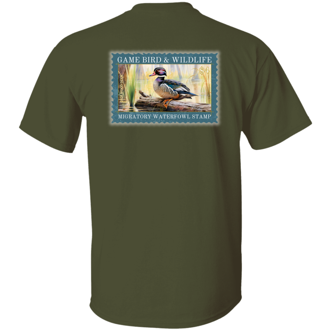 Wood Duck Migratory Waterfowl Stamp Short Sleeve