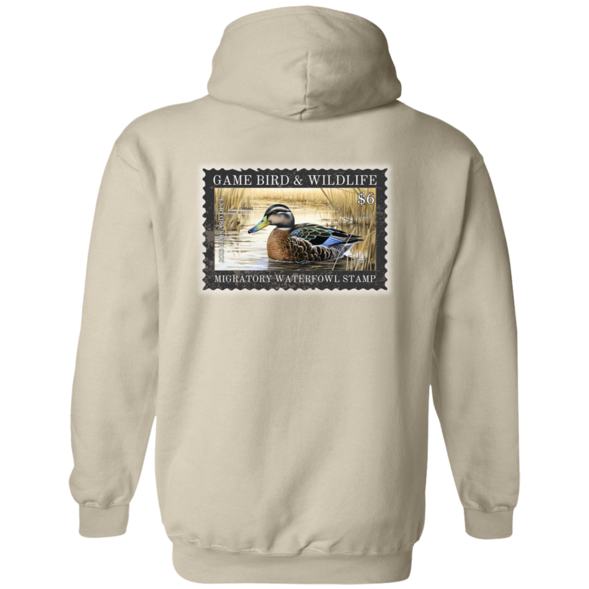 $6 Mallard Duck Migratory Waterfowl Stamp Hoodie