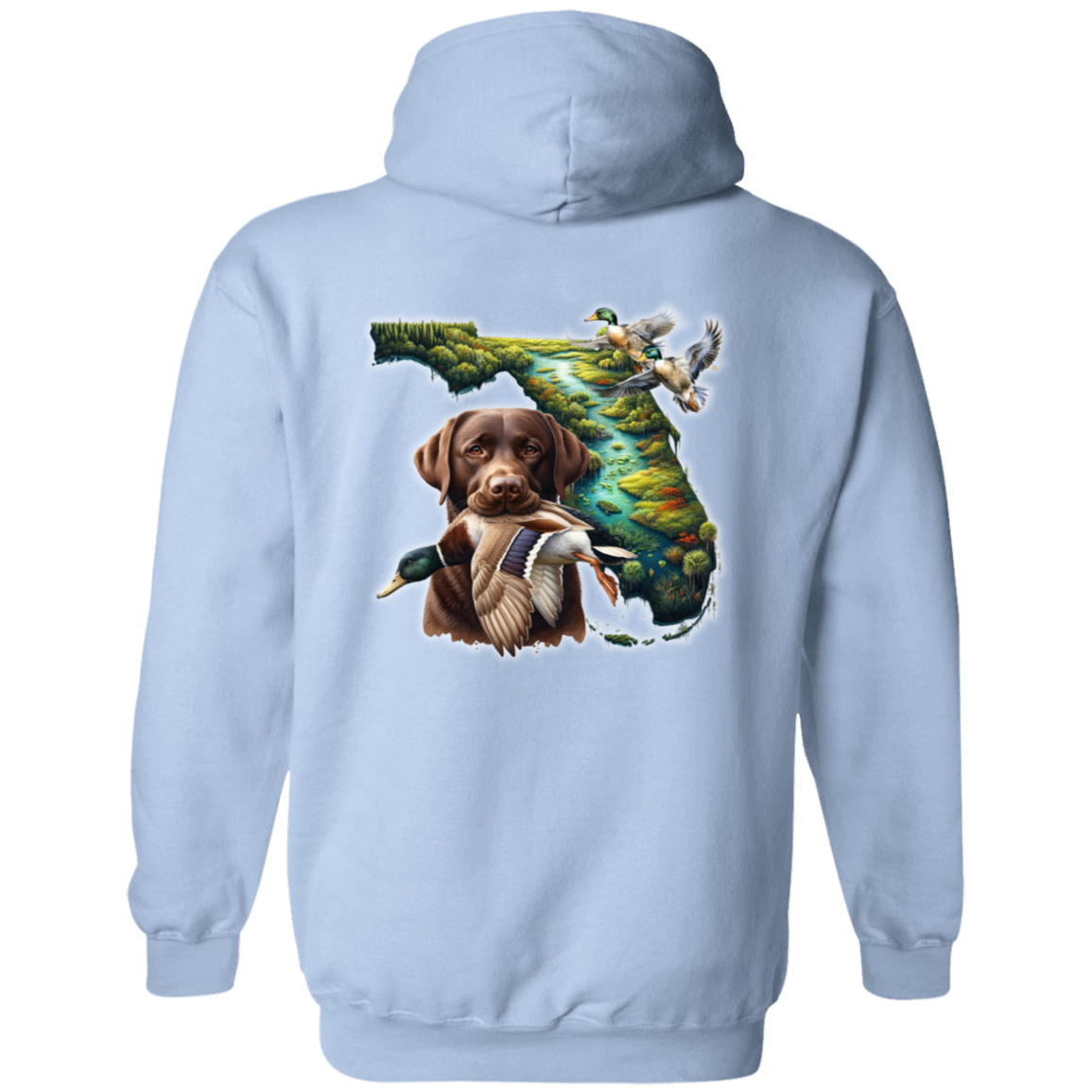 Florida Chocolate Labrador Hoodie