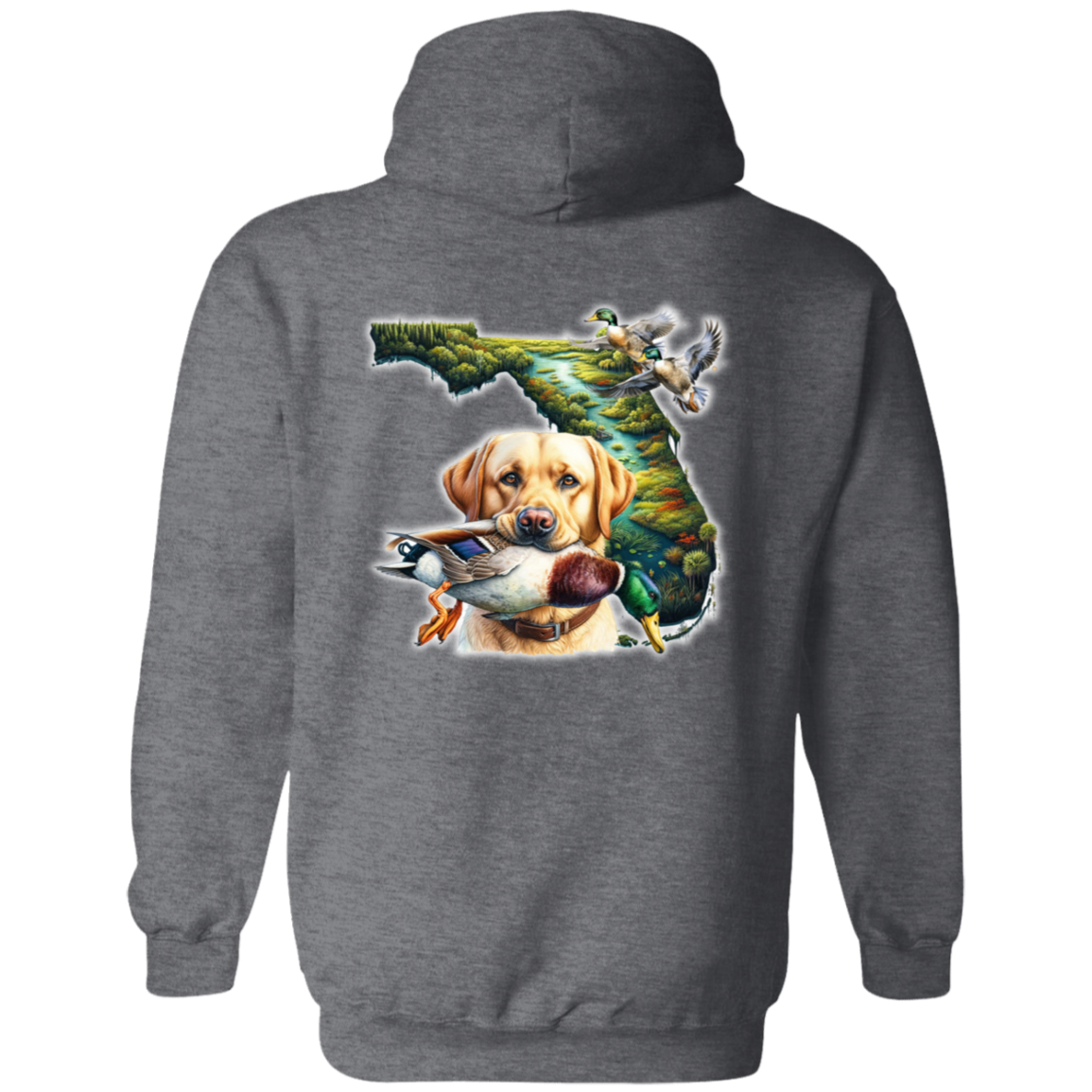 Florida Yellow Labrador Hoodie