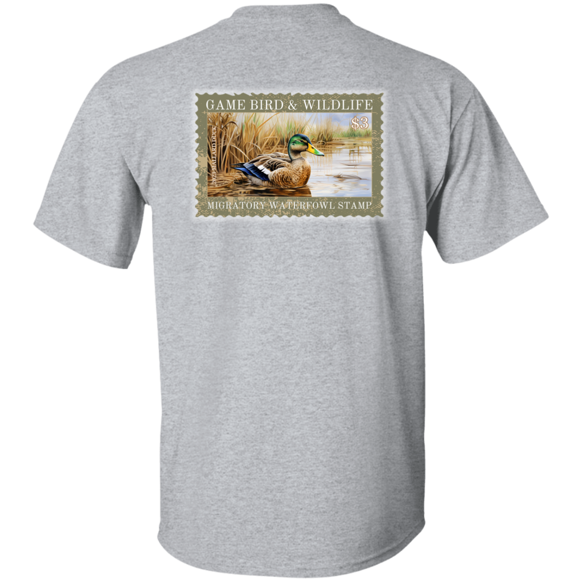 $3 Mallard Duck Migratory Waterfowl Stamp Short Sleeve