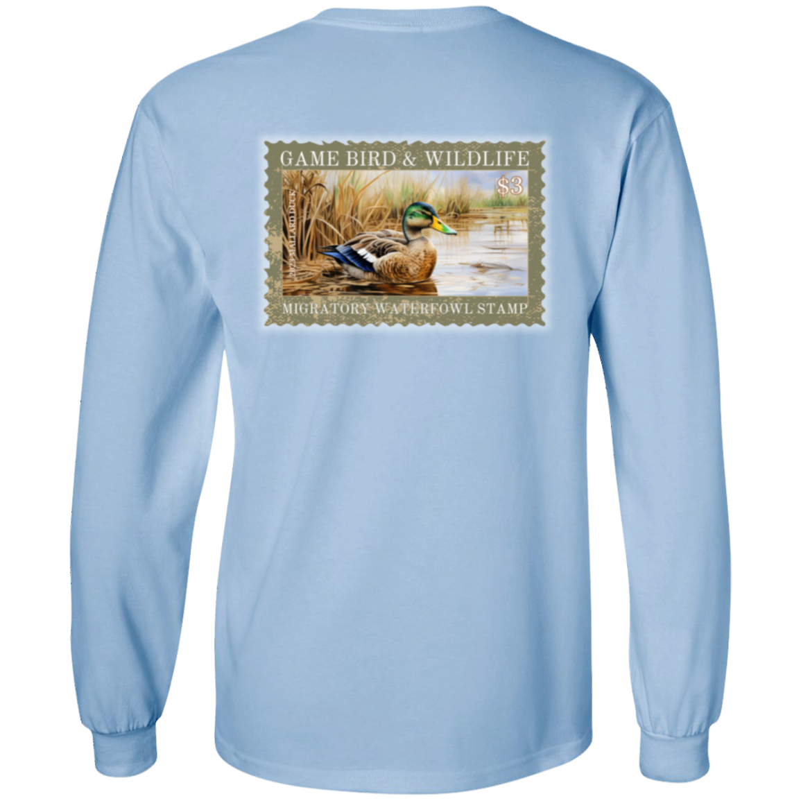 $3 Mallard Duck Migratory Waterfowl Stamp Long Sleeve
