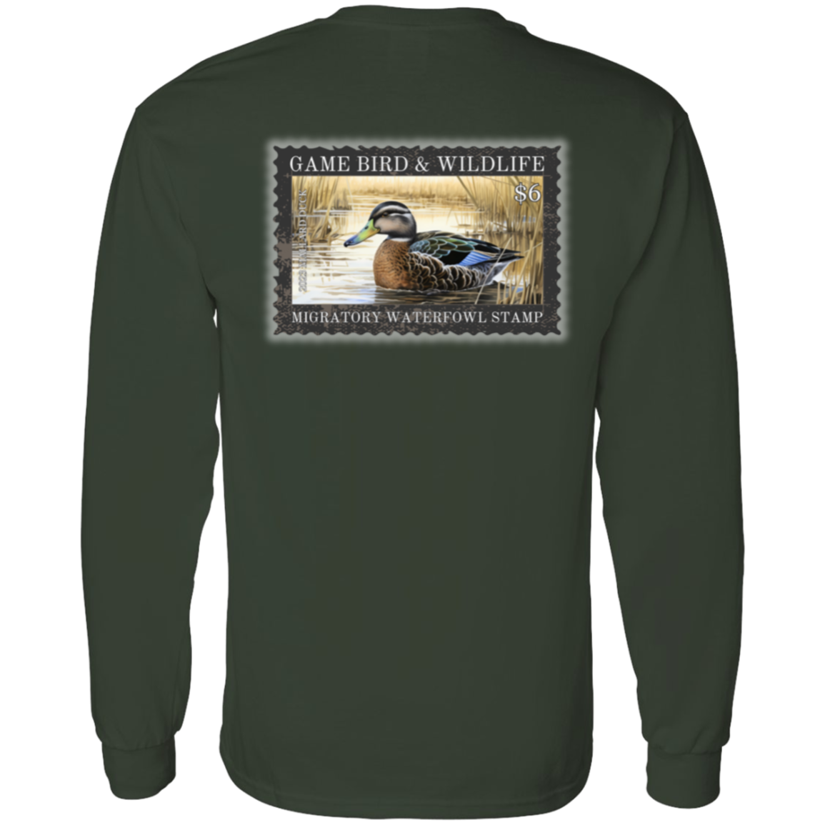 $6 Mallard Duck Migratory Waterfowl Stamp Long Sleeve