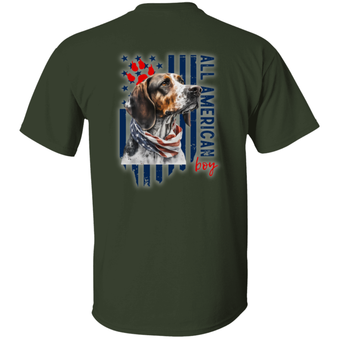 American Bluetick Coonhound Short Sleeve
