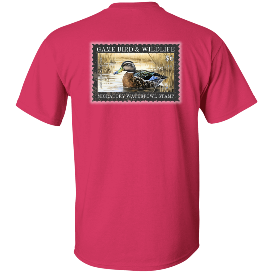 $6 Mallard Duck Migratory Waterfowl Stamp Short Sleeve