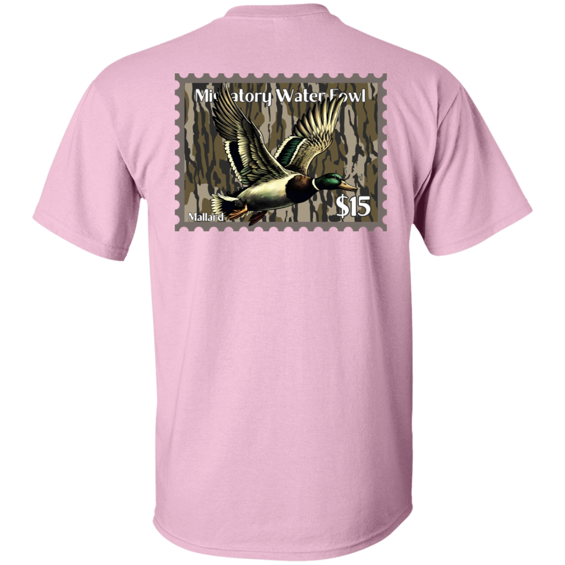 Mallard Migratory Waterfowl Duck Stamp Bottom Land Short Sleeve