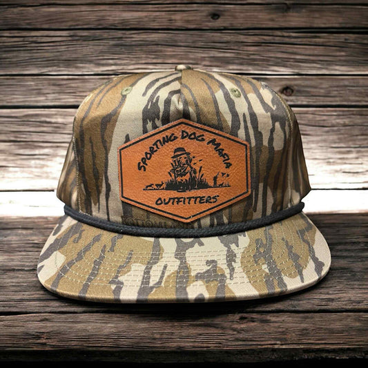 Sporting Dog Mafia Outfitters Richardson 256P Rope Hat Bottomland Diamond Shape Patch