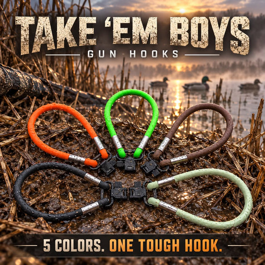 Take Em Boys Gun Hooks