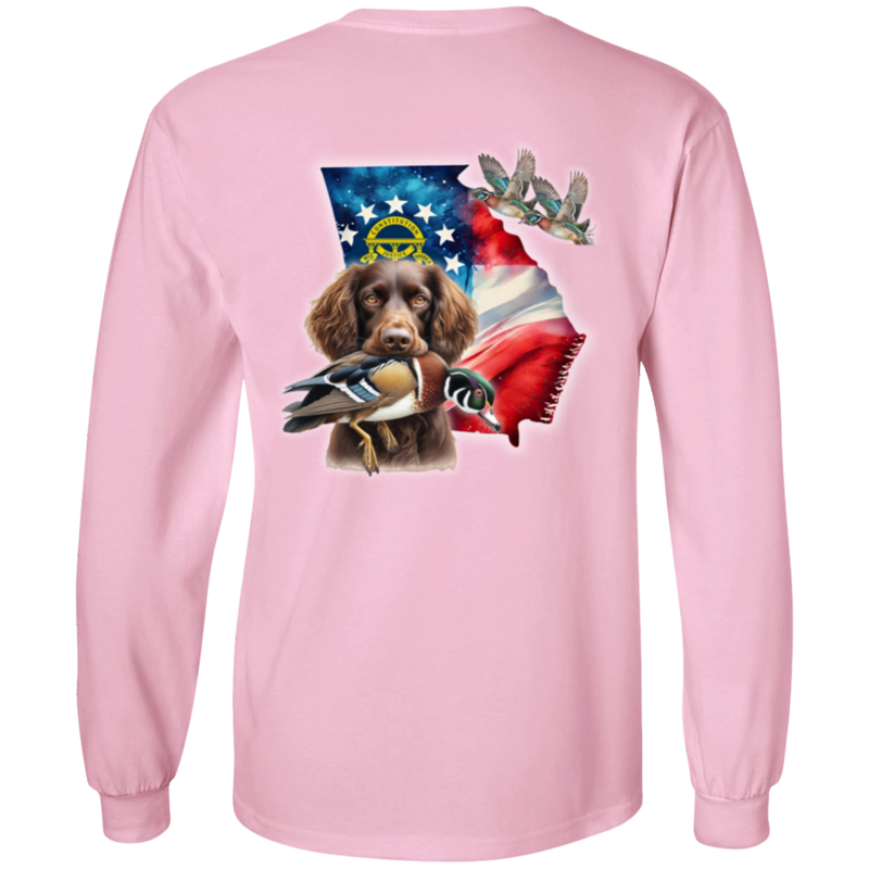 Georgia State and Boykin Spaniel Long Sleeve