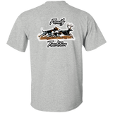 Family Tradition Dogs Chasing Deer Short Sleeve