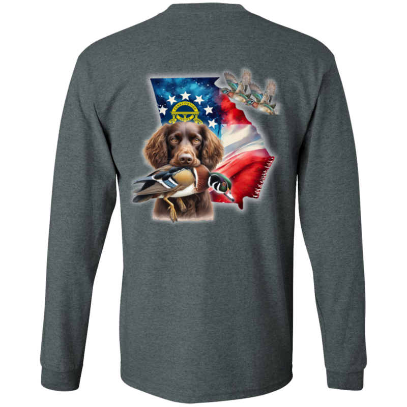 Georgia State and Boykin Spaniel Long Sleeve