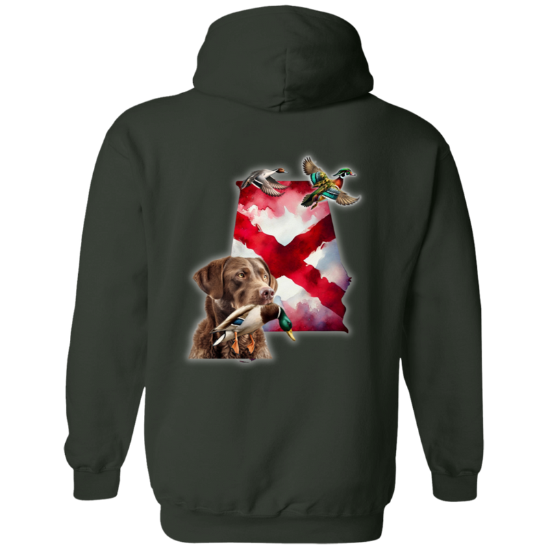 Alabama State Chesapeake Bay Retriever Hoodie