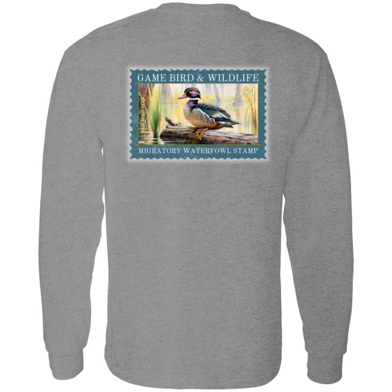 Wood Duck Migratory Waterfowl Stamp Long Sleeve