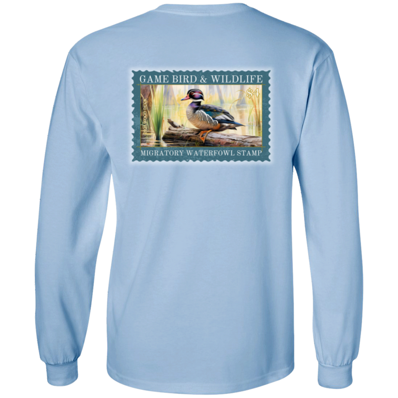 Wood Duck Migratory Waterfowl Stamp Long Sleeve