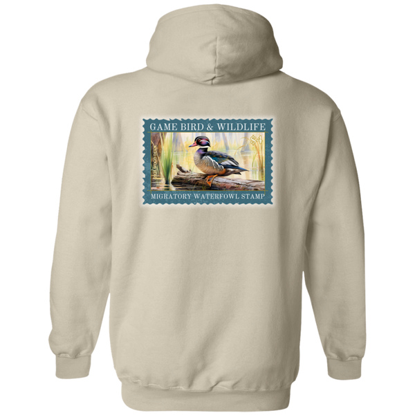 Wood Duck Migratory Waterfowl Stamp Hoodie