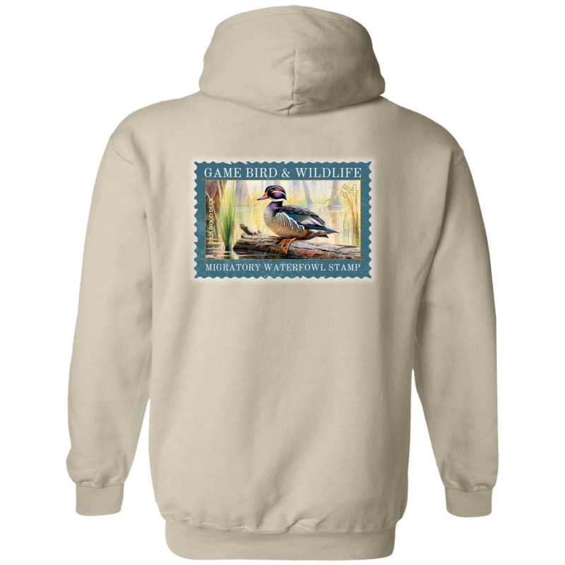 Wood Duck Migratory Waterfowl Stamp Hoodie