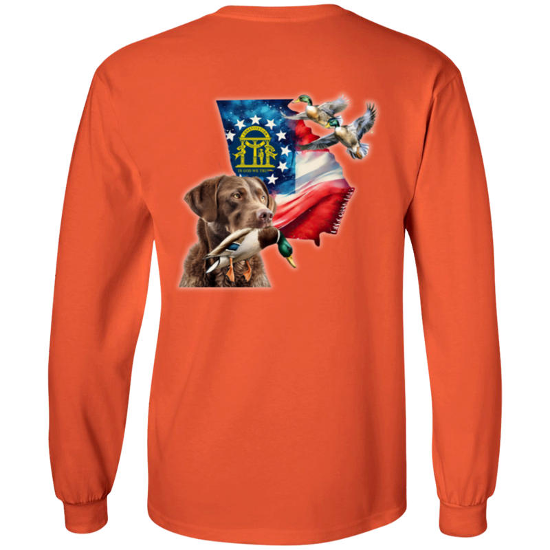 Georgia State Chesapeake Bay Retriever Long Sleeve