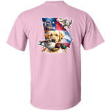 GEORGIA YELLOW LABRADOR RETRIEVER SHORT SLEEVE T-SHIRT