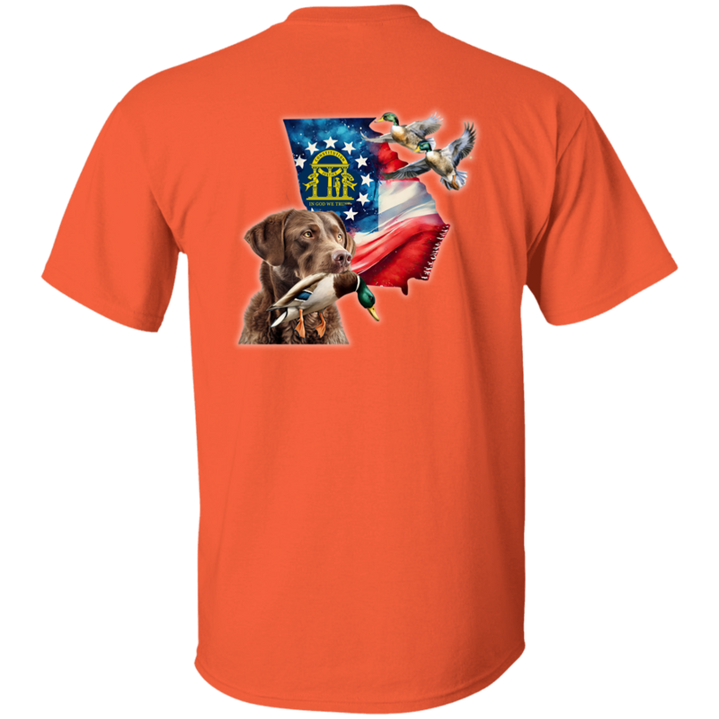 Georgia State Chesapeake Bay Retriever Short Sleeve