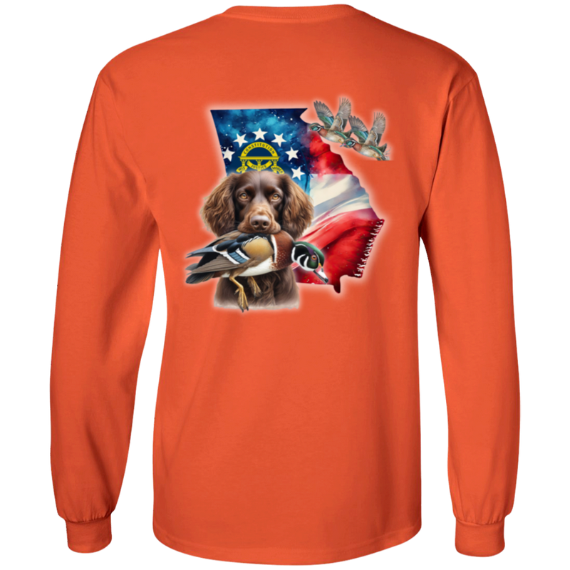 Georgia State and Boykin Spaniel Long Sleeve