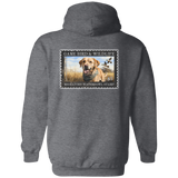 Labrador Retriever Mallard Duck Migratory Waterfowl Stamp Hoodie