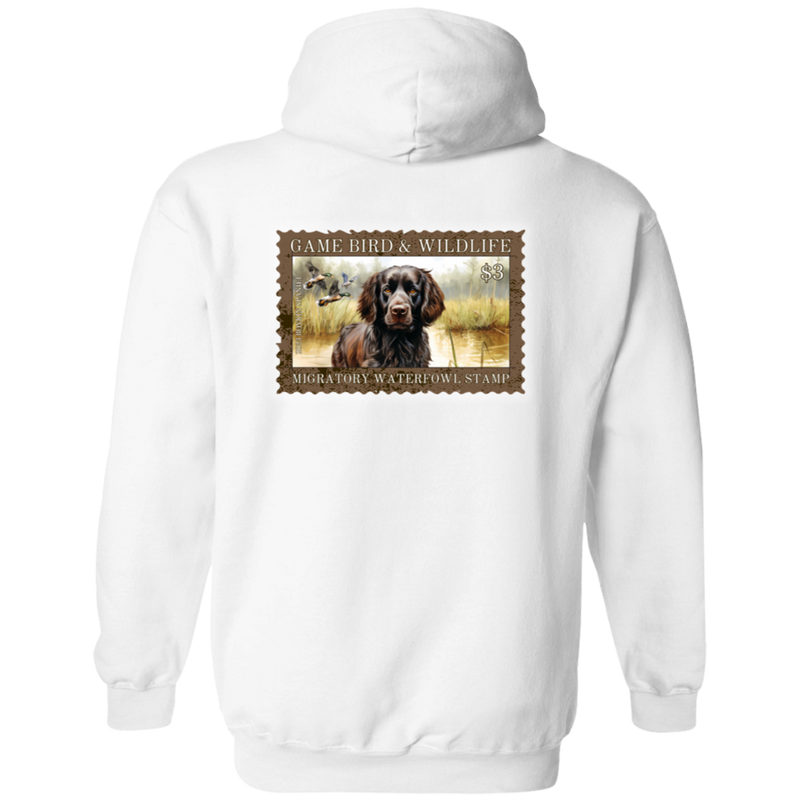 Boykin Spaniel Migratory Waterfowl Stamp Hoodie