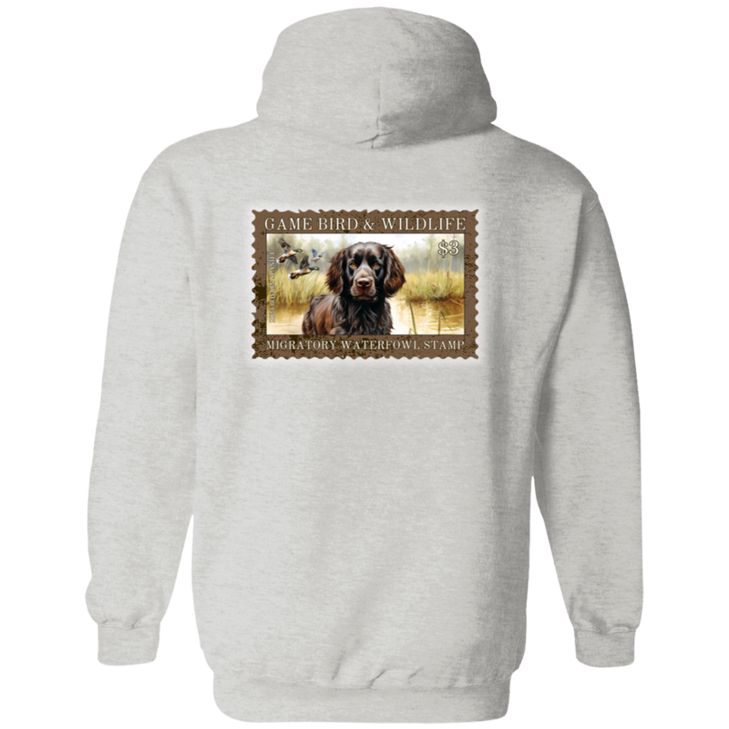 Boykin Spaniel Migratory Waterfowl Stamp Hoodie