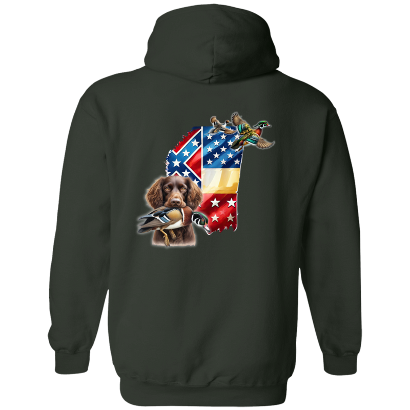 Mississippi State with Boykin Spaniel Hoodie