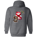 Alabama State with Boykin Spaniel Hoodie