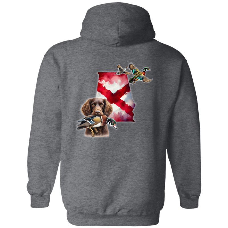 Alabama State with Boykin Spaniel Hoodie