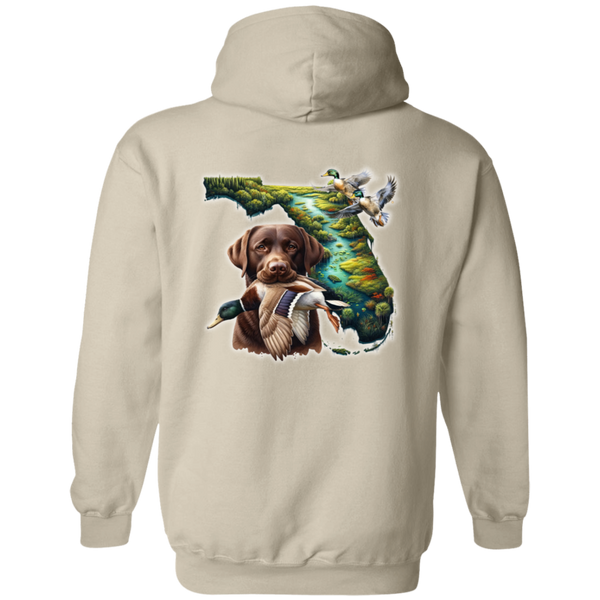 Florida Chocolate Labrador Hoodie