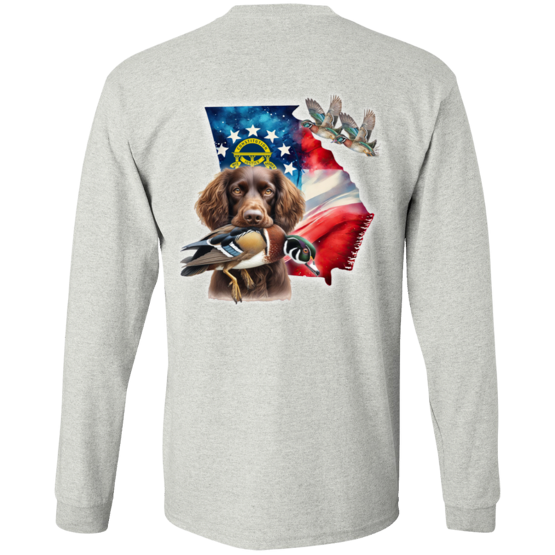 Georgia State and Boykin Spaniel Long Sleeve